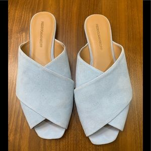 Rebecca Minkoff blue sandals